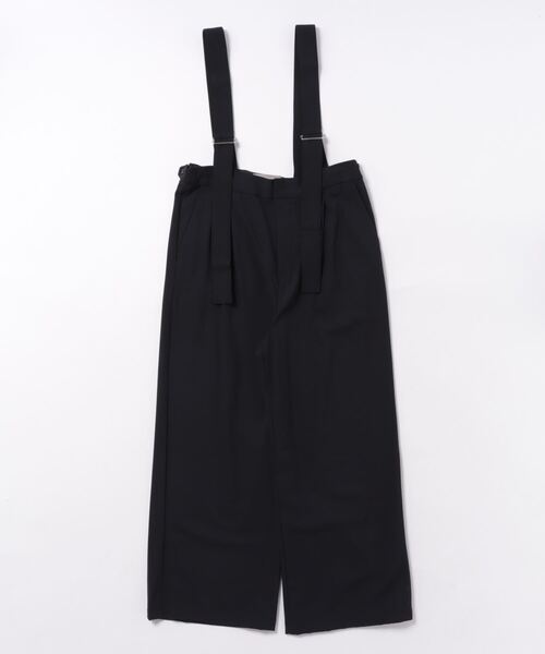 【セール】サス付きタックワイドパンツ（その他パンツ）｜LOGEMENT DE CLAIRE（ロジュモンドクレール）