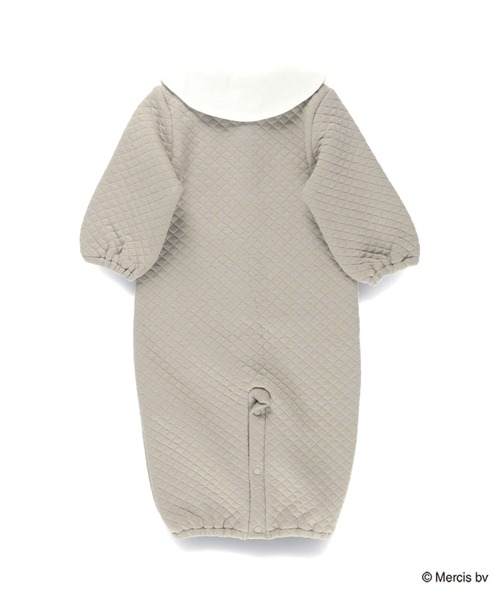 BRANSHES（ブランシェス）の「【miffy/ミッフィー】2WAY接結キルトカバーオール（ロンパース・キッズ・グレイッシュベージュ/ピンク・FREE）」の8枚目の写真