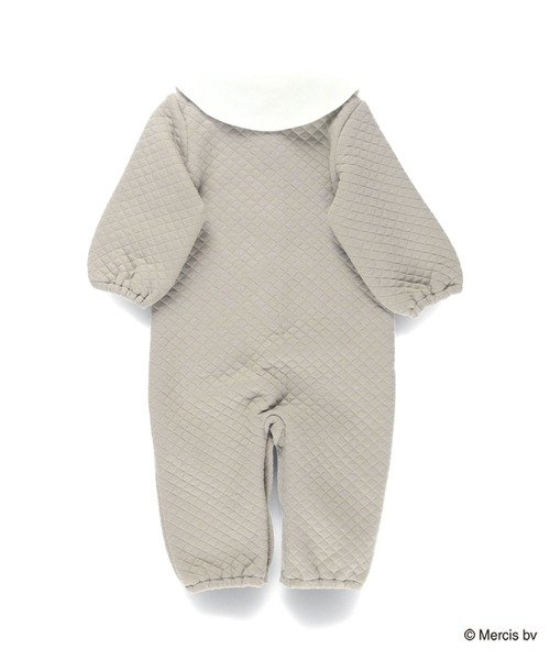 BRANSHES（ブランシェス）の「【miffy/ミッフィー】2WAY接結キルトカバーオール（ロンパース・キッズ・グレイッシュベージュ/ピンク・FREE）」の9枚目の写真