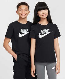 NIKE | ナイキ スポーツウェア ジュニア Tシャツ / Nike Sportswear Big Kids' T-Shirt FZ5178-010 Black(Tシャツ/カットソー)