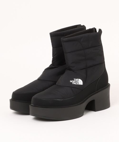 THE NORTH FACE（ザノースフェイス）の「THE NORTH FACE ザ・ノースフェイス W KALMIA NUPTSE BOOTS WP 防水透湿 保温 滑りにくい レディースブーツ(カルミアヌプシブーツWP) NFW52474 KK ブラック/ブラック（ブーツ・レディース・ホワイト×ホワイト/ブラック×ブラック・23.0cm/24.0cm/25.0cm/26.0cm）」の2枚目の写真