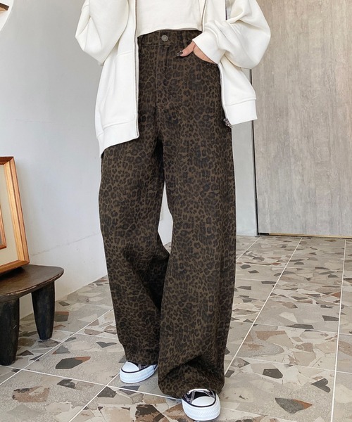 ＣＦＴ.レオパードパンツ セール】レオパード柄パンツ（その他パンツ）｜LOULOU select