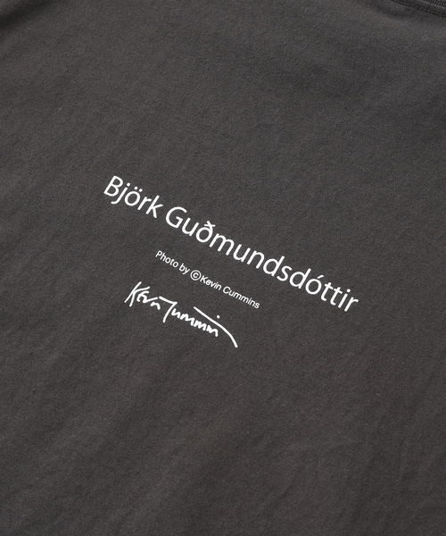 Tシャツ・カットソー IONSEOUL Bjork printing track line long sleeve BJ213 セール】Photo Tee Bjork 1（Tシャツ/カットソー）｜CULTURE