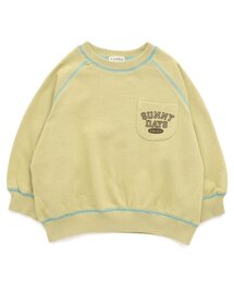 F.O.KIDS | 【ジュニア対応】カラーステッチラグラントレーナー(スウェット)