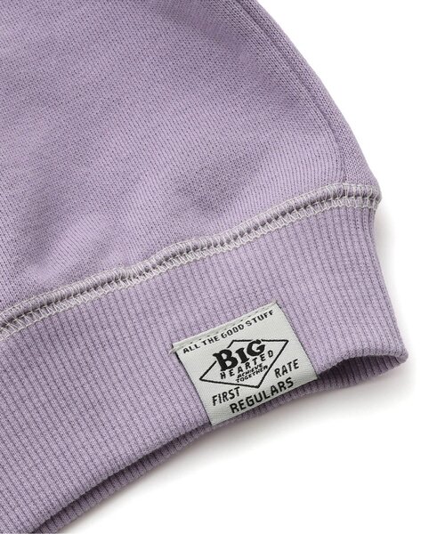 F.O.KIDS(エフオーキッズ)の「【ジュニア対応】カラーステッチラグラントレーナー(スウェット・キッズ・パープル/イエロー/オフホワイト・80/90/100/110/120/130/140)」の10枚目の写真