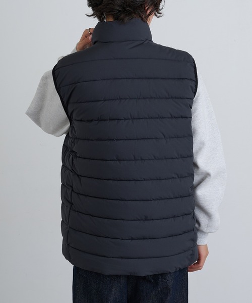 Calvin Klein(カルバン・クライン)の「【Calvin Klein】CM355480 Stretch Puffer Vest(ダウンベスト・メンズ・ブラック/ダークグレー・M/L/XL/S)」の14枚目の写真