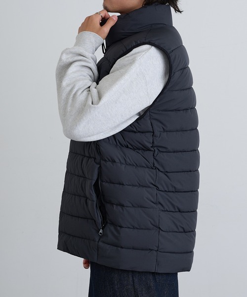 Calvin Klein(カルバン・クライン)の「【Calvin Klein】CM355480 Stretch Puffer Vest(ダウンベスト・メンズ・ブラック/ダークグレー・M/L/XL/S)」の15枚目の写真