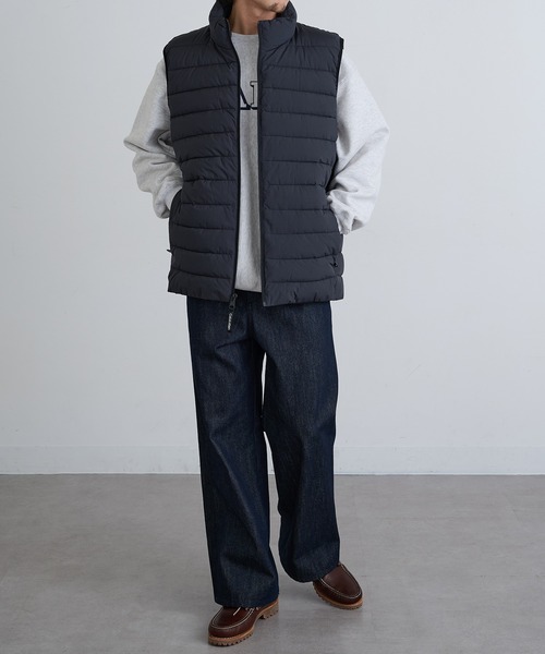 Calvin Klein(カルバン・クライン)の「【Calvin Klein】CM355480 Stretch Puffer Vest(ダウンベスト・メンズ・ブラック/ダークグレー・M/L/XL/S)」の16枚目の写真