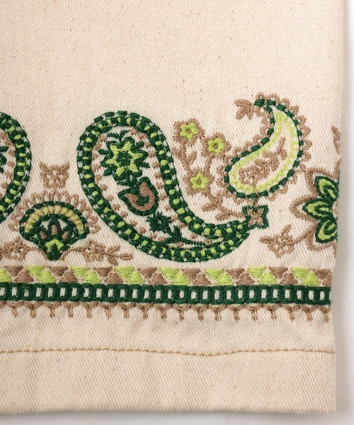 チチカカ(チチカカ)の「Rico ライトデニムペイズリー刺繍シャツ(シャツ/ブラウス・レディース・ブルー/オフホワイト/インディゴブルー・FREE)」の19枚目の写真