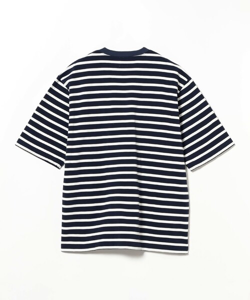 sage de cret(サージュデクレ)の「sage de cret / Border Crew Neck T-shirt 6/10(Tシャツ/カットソー・メンズ・オフホワイト/ネイビー・L/S/M)」の10枚目の写真