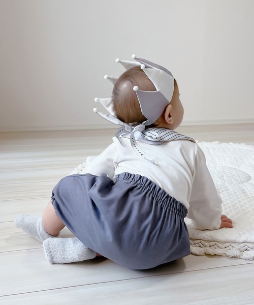 mocmof（モクモフ）の「おめかし ギフトセット （フォーマル）（ベビーギフト・キッズ・ベージュ/グレー/ブルー/グリーン系その他4・ﾌﾘ-）」の15枚目の写真