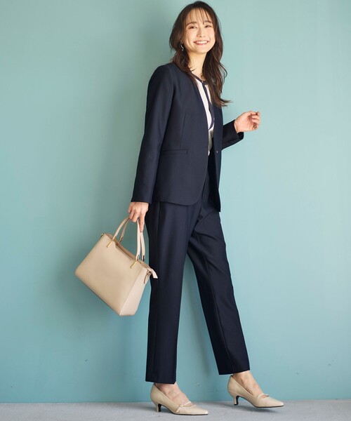 ANY SIS(エニィスィス)の「【洗える】褒めらレディテーパード パンツ(その他パンツ・レディース・ライトグレー系6/ピンク系/ベージュ系/ネイビー系/ネイビー系6・0)」の6枚目の写真