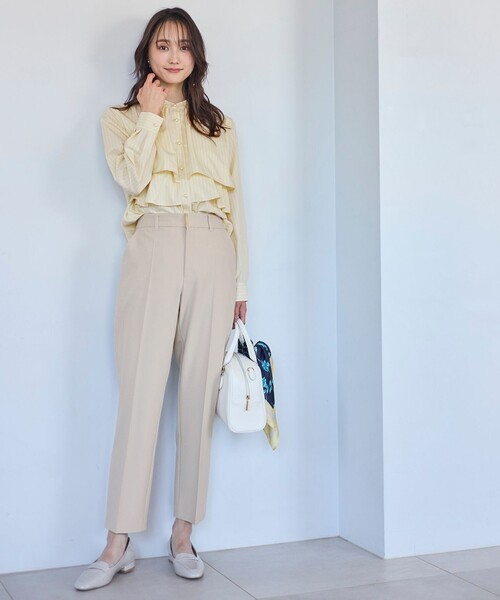 ANY SIS(エニィスィス)の「【洗える】褒めらレディテーパード パンツ(その他パンツ・レディース・ライトグレー系6/ピンク系/ベージュ系/ネイビー系/ネイビー系6・0)」の12枚目の写真