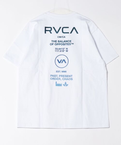 RVCA（ルーカ）の「RVCA/ルーカ バックプリントTシャツ/オーバーサイズ BF043-P20（Tシャツ/カットソー・レディース・ブラック/ライトベージュ/ホワイト/スミクロ・S/M/L）」の5枚目の写真