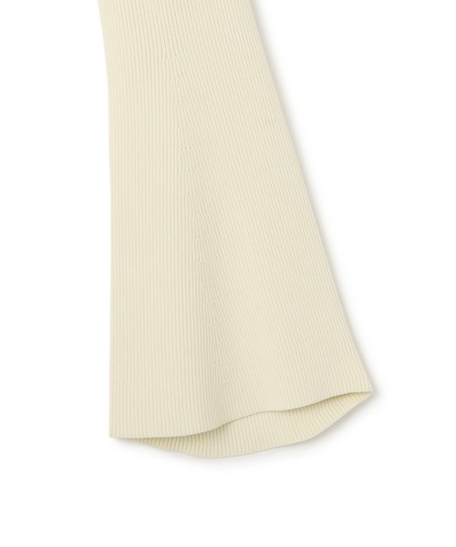 ADAM ET ROPE'（アダムエロペ）の「【再入荷】・【サステナブル】ペプラムコンビニットプルオーバー（ニット/セーター・レディース・オフホワイト/ブラック・FREE）」の8枚目の写真