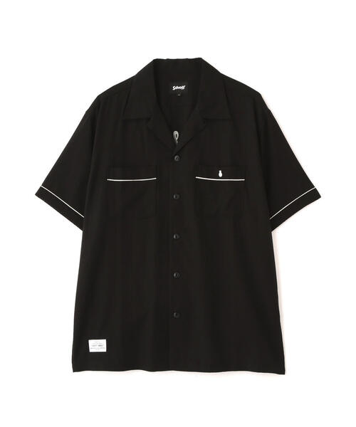 SCHOTT BROS. ブラック 半袖シャツ インポート＆その他ブランド,Schott,半袖 | ろーぐす オンライン
