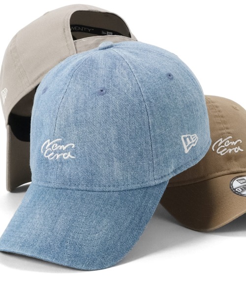 NEW ERA(ニューエラ)の「ニューエラ キャップ 9TWENTY 手書き風ロゴ(キャップ・レディース・グリーン/ブルー系その他/ベージュ系その他/ブルー/ホワイト/ネイビー/ベージュ/ブラック・M/L)」の8枚目の写真