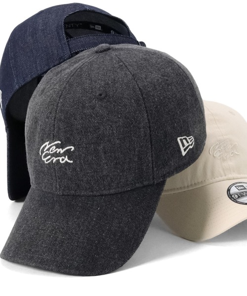 NEW ERA(ニューエラ)の「ニューエラ キャップ 9TWENTY 手書き風ロゴ(キャップ・レディース・グリーン/ブルー系その他/ベージュ系その他/ブルー/ホワイト/ネイビー/ベージュ/ブラック・M/L)」の3枚目の写真