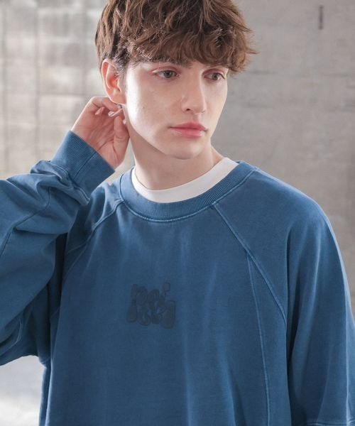 PBLIM(ページボーイリム)の「《UNISEX》プックリロゴスウェット(スウェット・レディース・アイボリー/パープル/スミクロ/ブルー・MEDIUM/LARGE)」の21枚目の写真