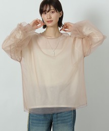 LAKOLE | チュールギャザープルオーバー / 318741(シャツ/ブラウス)