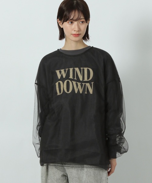 LAKOLE（ラコレ）の「チュールギャザープルオーバー / 318741（シャツ/ブラウス・レディース・ブラック/アイボリー/ピンクベージュ・FREE）」の14枚目の写真