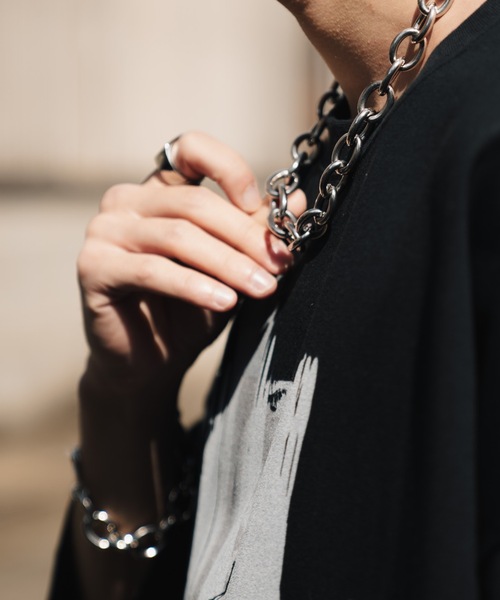 cii（シー）の「chain necklace 9th（ネックレス・メンズ・シルバー・FREE）」の6枚目の写真