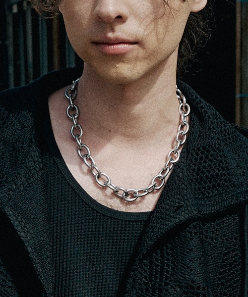 cii（シー）の「chain necklace 9th（ネックレス・メンズ・シルバー・FREE）」の7枚目の写真