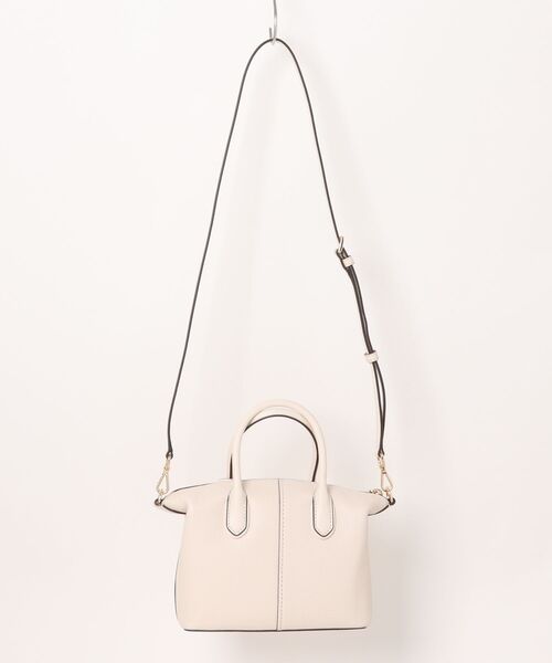 MICHAEL KORS（マイケルコース）の「HYDE ぺブル サッチェル スモール（ハンドバッグ・レディース・ベージュ系・FREE）」の2枚目の写真