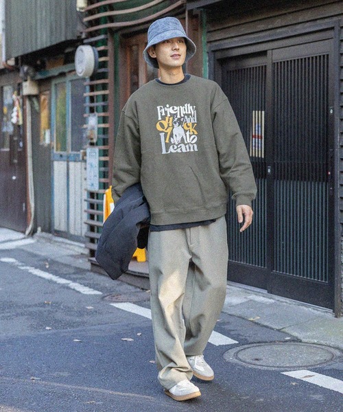 niko and...（ニコアンド）の「アニマル刺繍スウェット（スウェット・メンズ・ブルー/アイボリー/チャコール/グレー・MEDIUM/LARGE）」の20枚目の写真