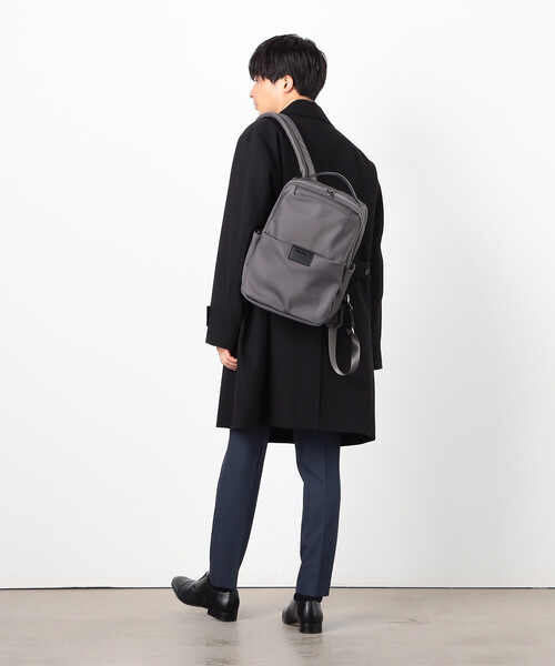 COMME CA ISM（コムサイズム）の「ウールライク 2WAY トレンチコート（トレンチコート・メンズ・ブラック/ベージュ・LARGE/MEDIUM）」の5枚目の写真