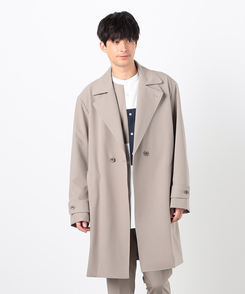 COMME CA ISM（コムサイズム）の「ウールライク 2WAY トレンチコート（トレンチコート・メンズ・ブラック/ベージュ・LARGE/MEDIUM）」の11枚目の写真