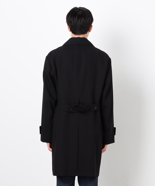 COMME CA ISM（コムサイズム）の「ウールライク 2WAY トレンチコート（トレンチコート・メンズ・ブラック/ベージュ・LARGE/MEDIUM）」の14枚目の写真