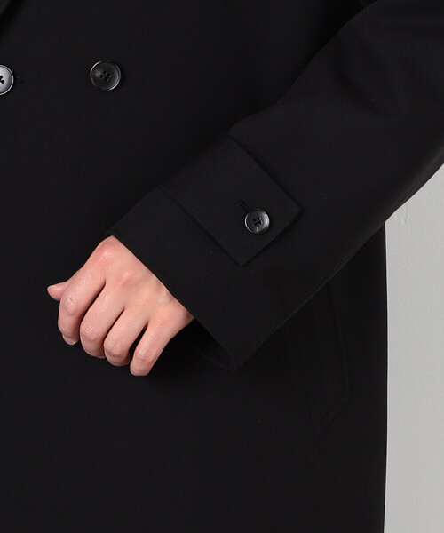 COMME CA ISM（コムサイズム）の「ウールライク 2WAY トレンチコート（トレンチコート・メンズ・ブラック/ベージュ・LARGE/MEDIUM）」の17枚目の写真