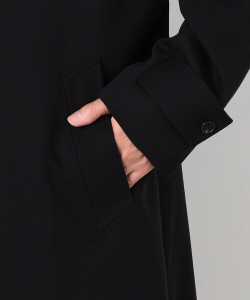 COMME CA ISM（コムサイズム）の「ウールライク 2WAY トレンチコート（トレンチコート・メンズ・ブラック/ベージュ・LARGE/MEDIUM）」の18枚目の写真