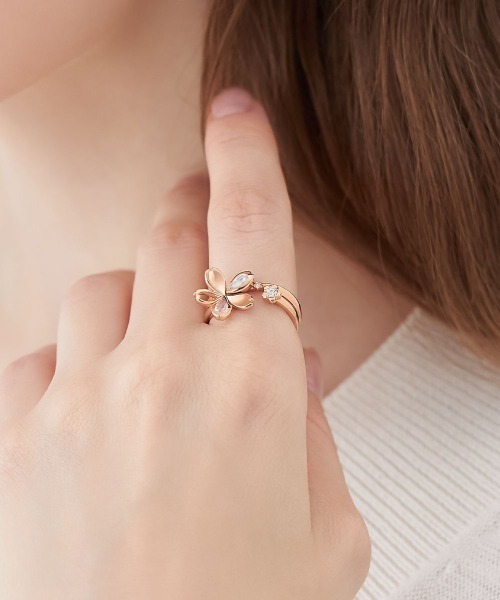 4℃　2022　桜コレクション　シルバーリング　SakuraCollection 4℃ 2022 桜コレクション シルバーリング SakuraCollection