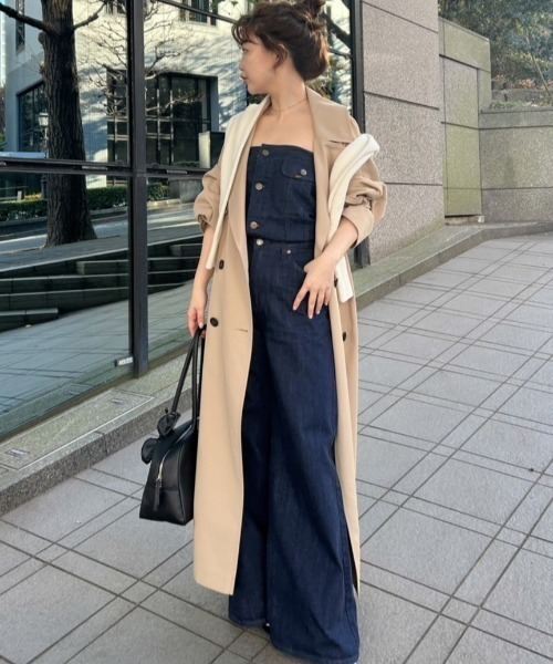 styling/（スタイリング）の「【セットアップ対応】【styling/×LEE】デニムパンツ（デニムパンツ・レディース・インディゴブルー/ホワイト/ブルー・SMALL/MEDIUM/LARGE）」の6枚目の写真