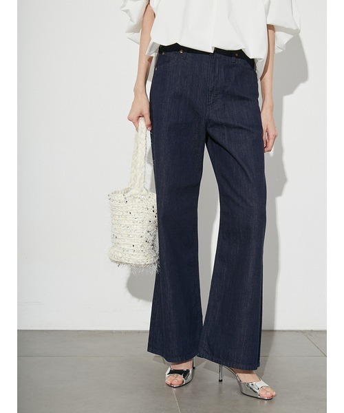 styling/（スタイリング）の「【セットアップ対応】【styling/×LEE】デニムパンツ（デニムパンツ・レディース・インディゴブルー/ホワイト/ブルー・SMALL/MEDIUM/LARGE）」の13枚目の写真