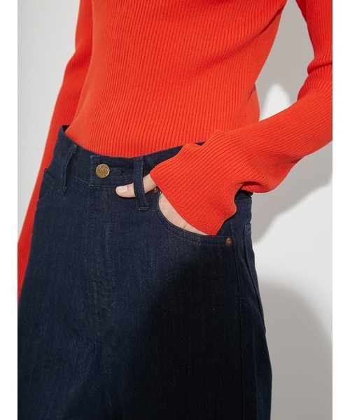 styling/（スタイリング）の「【セットアップ対応】【styling/×LEE】デニムパンツ（デニムパンツ・レディース・インディゴブルー/ホワイト/ブルー・SMALL/MEDIUM/LARGE）」の21枚目の写真