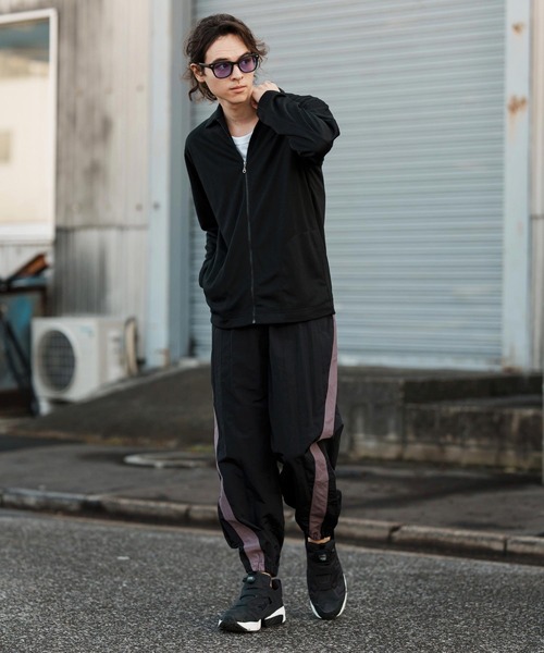 パンツ un mp13251-ナイロンラインジョグパンツ（その他パンツ）｜CAMBIO