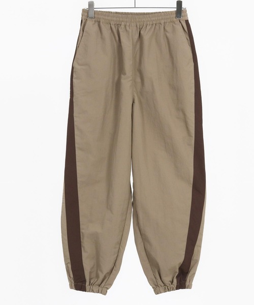 CAMBIO(カンビオ)の「mp13251-ナイロンラインジョグパンツ(その他パンツ・メンズ・ブラック/カーキ/ベージュ・S/M/L)」の22枚目の写真