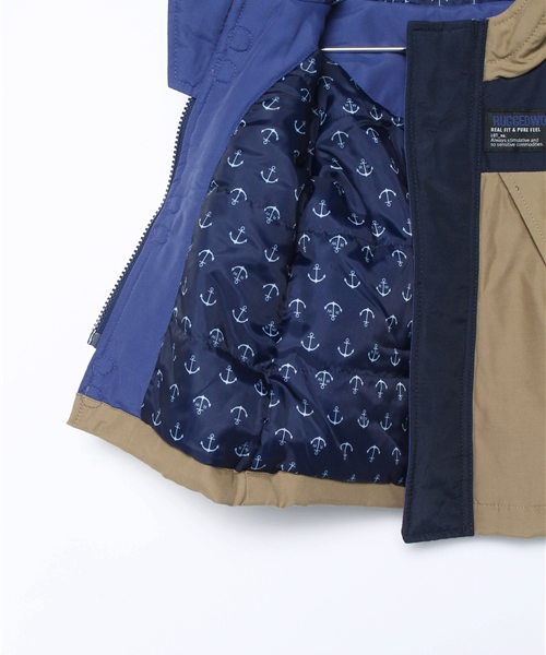 RUGGEDWORKS（ラゲッドワークス）の「マウンテンジャケット(80～140㎝)（マウンテンパーカー・キッズ・ブルー/サンドベージュ/レッド/ネイビー・80ｃｍ/140cm/110cm/120cm/90cm/130cm/100cm）」の13枚目の写真