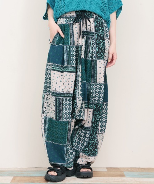 チチカカ（チチカカ）の「サルエルパンツ【ユニセックス】（その他パンツ・メンズ・カーキ/ブラック/グリーン・FREE）」の3枚目の写真