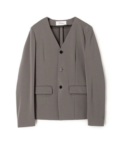 CFCL ノーカラージャケット セール】カルゼジャージー ノーカラージャケット（ノーカラー