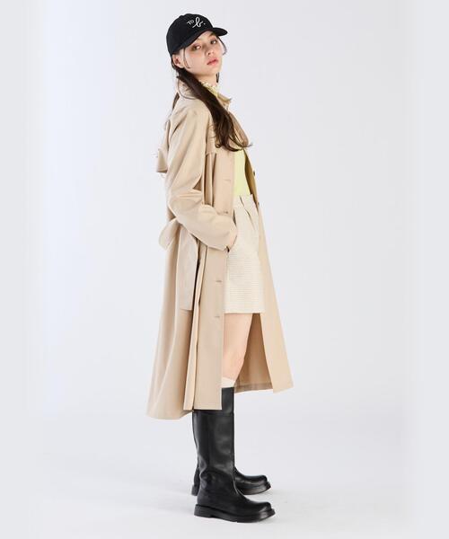 セール】ベーシック ツイル トレンチコート（トレンチコート）｜To b