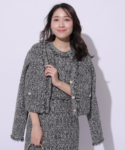 Apuweiser-riche（アプワイザーリッシェ）の「ツイードフリンジ