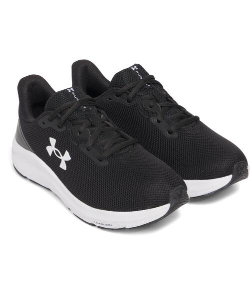 UNDER ARMOUR（アンダーアーマー）の「UAチャージド パスート4（ランニング/レディース）（スニーカー・レディース・ブラック・26.0cm/24.5cm/25.5cm/23.5cm/24.0cm/25.0cm/23.0cm/22.5cm）」の2枚目の写真