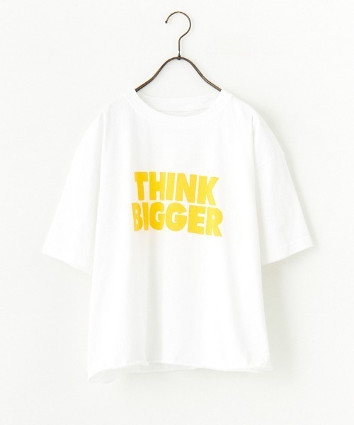 FUNG（ファング）の「[FUNG/ファング] THINK BIGGER カットオフプリントTシャツ（Tシャツ/カットソー・レディース・ホワイト・M）」の20枚目の写真