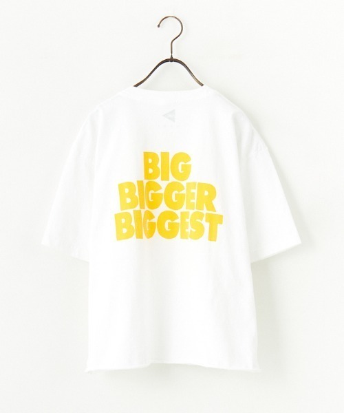 FUNG（ファング）の「[FUNG/ファング] THINK BIGGER カットオフプリントTシャツ（Tシャツ/カットソー・レディース・ホワイト・M）」の21枚目の写真