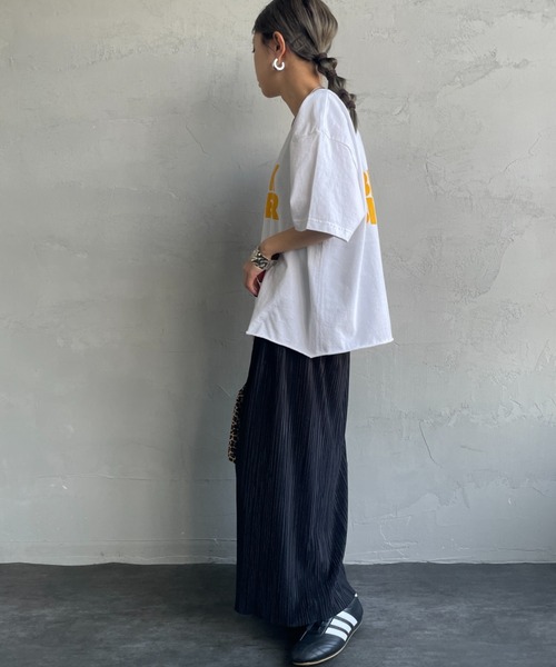 FUNG（ファング）の「[FUNG/ファング] THINK BIGGER カットオフプリントTシャツ（Tシャツ/カットソー・レディース・ホワイト・M）」の15枚目の写真