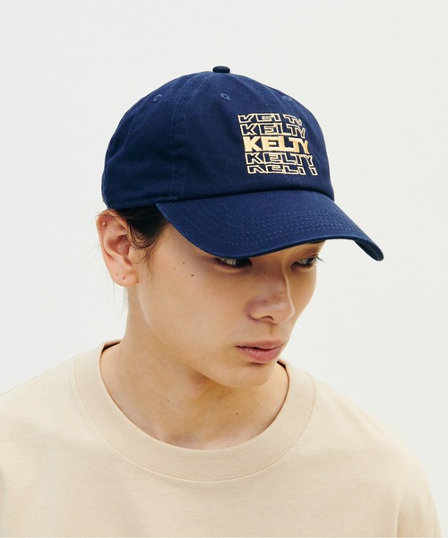 KELTY(ケルティ)の「エンブロイダリー タイポロゴ キャップ(キャップ・レディース・ブラック/ネイビー/ベージュ/グレー/ホワイト・FREE)」の2枚目の写真